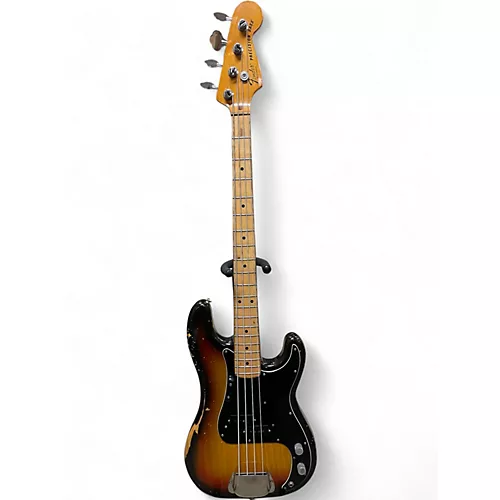 Vintage 1978 Fender PRECISION BASS Sunburst Electric Bass Guitar Sunburst