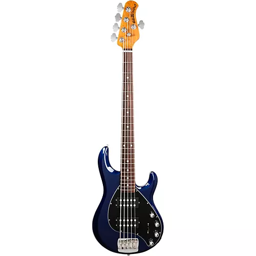 Ernie Ball Music Man StingRay Special 5 HH 5-String Bass Guitar Translucent Oxblood