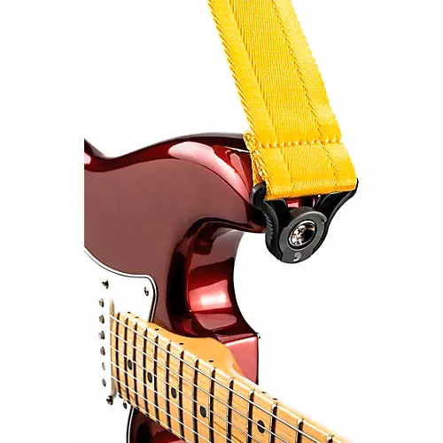 D'Addario Auto Lock Nylon Guitar Strap Olive Green