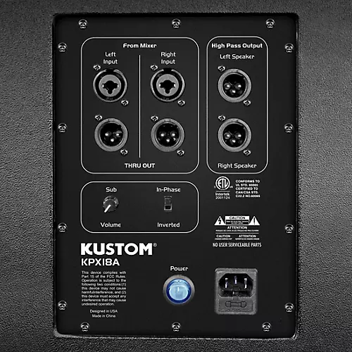 Kustom PA KPX18A 18