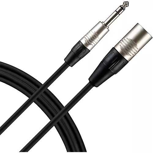 Livewire Advantage Interconnect Cable 1/4 TRS Male to XLR Male Black 10 ft.
