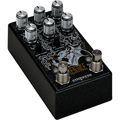 Empress Effects Heavy Menace Distortion Effects Pedal Black