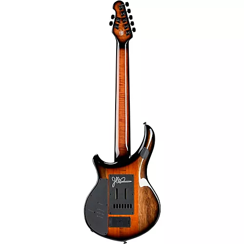 Ernie Ball Music Man John Petrucci Majesty Figured Maple Top 7-String Electric Guitar Amethyst Crystal