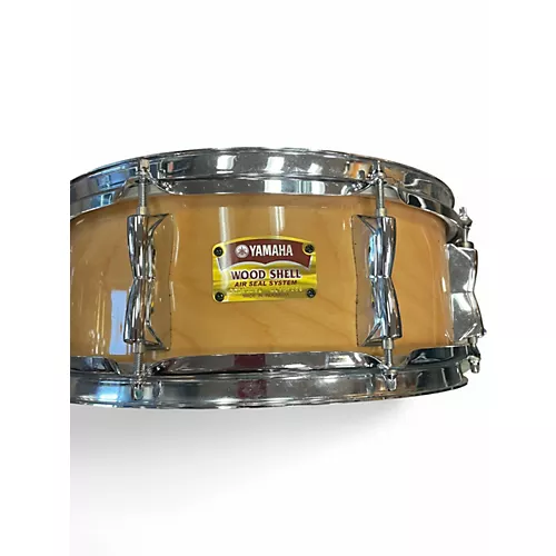 Used Yamaha 14in all wood series Natural Drum Natural 33