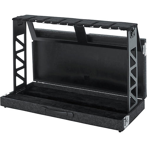 Gator GTRSTD6 Compact Rack Style Six (6) Guitar Stand that Folds Into Case