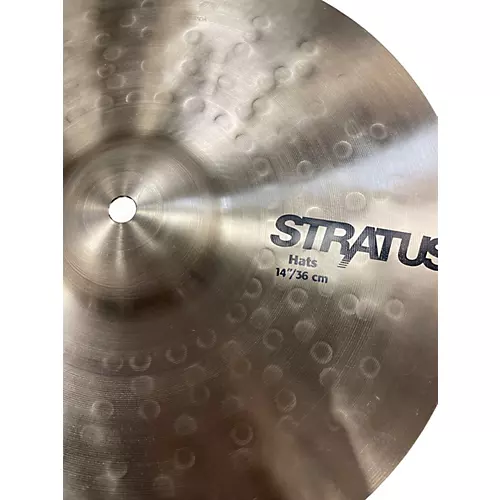 Used SABIAN 14in STRATUS Hihat Pair Cymbal 33