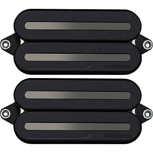 Fishman Fluence Open Core Modern Humbucker 6-String Black Nickel Blades Electric Guitar Pickup Set White