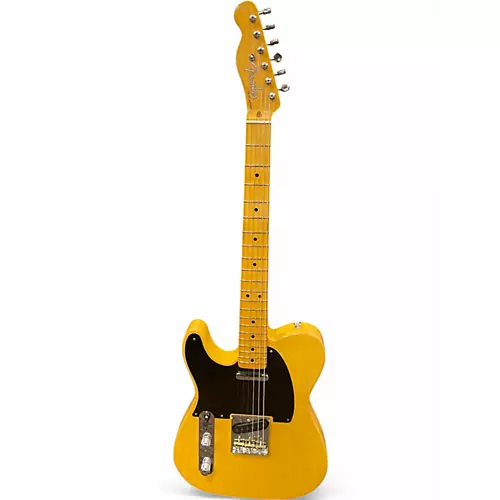 Used Fender American Vintage 1952 Telecaster Left Handed Butterscotch Electric Guitar Butterscotch
