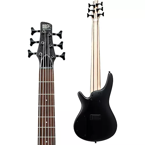 Ibanez SR306EB 6-String Electric Bass Guitar Weathered Black