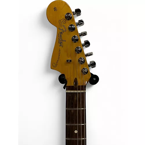 Used 2023 Fender american professional left handed jazzmaster dark night Electric Guitar dark night