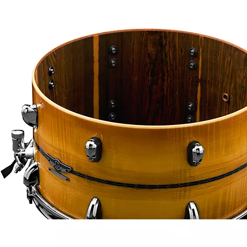 TAMA STAR Reserve Maple/Bubinga Snare Drum 15 x 8 in. Caramel Olive Ash Burst