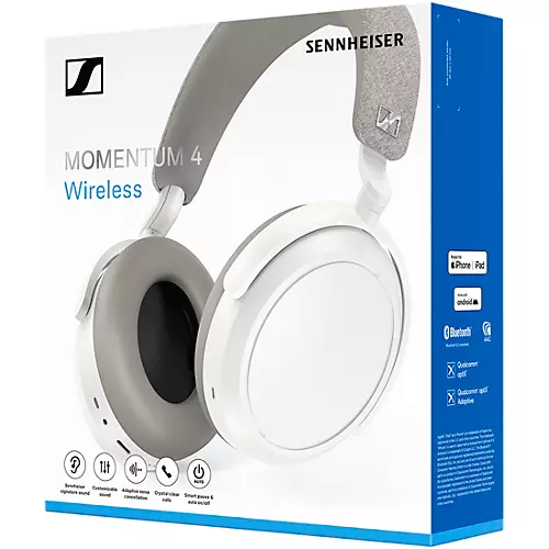 Sennheiser Momentum 4 Bluetooth Over-Ear Headphones Black