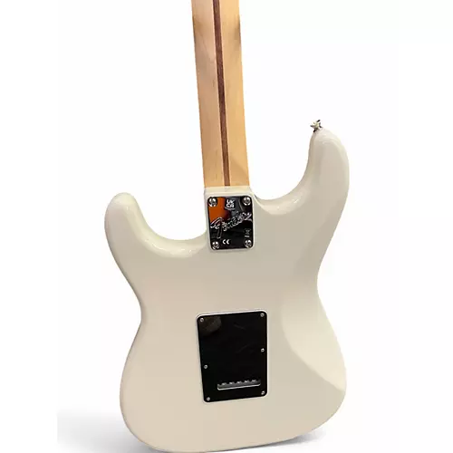 Used Fender American Performer Stratocaster SSS Alpine White Solid Body Electric Guitar Alpine White