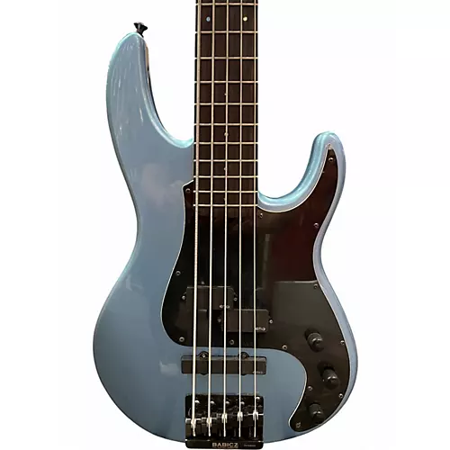 Used ESP LTD AP5 Blue Electric Bass Guitar Blue