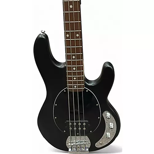 Used Sterling by Music Man Ray4 Trans Black Electric Bass Guitar Trans Black