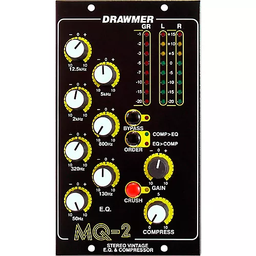 Drawmer MQ-2 Stereo 7-band 500 Series EQ/Compressor