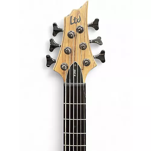 Used Ltd B206 Natural Electric Bass Guitar Natural