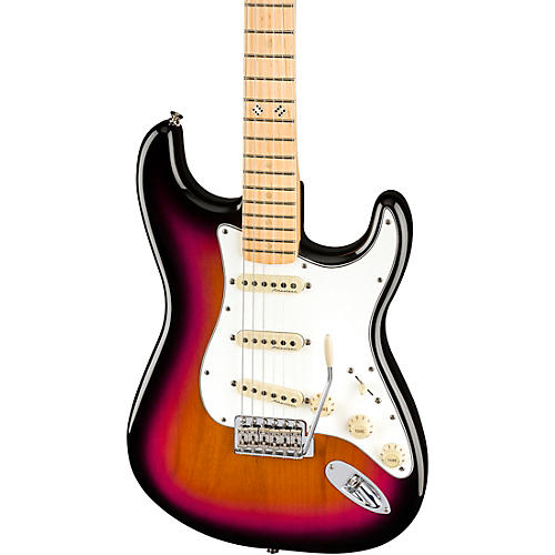 Fender Steve Lacy People Pleaser Stratocaster Electric Guitar Chaos Burst