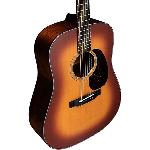 Martin D-18 Satin Acoustic Guitar Amber Burst