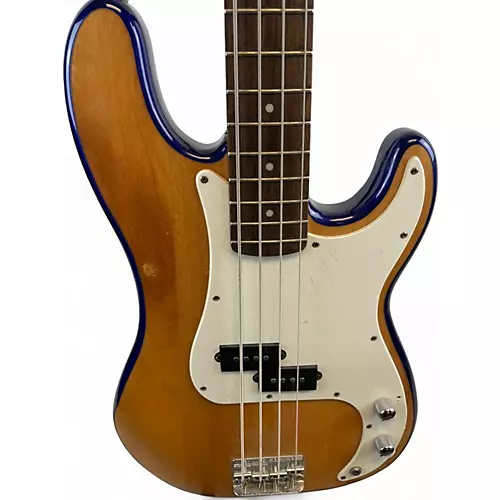 Used Squier Affinity Precision Bass Worn Natural Electric Bass Guitar Worn Natural