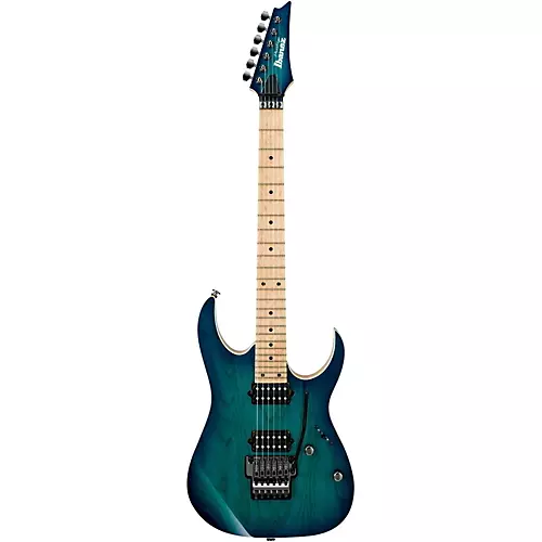 Ibanez Prestige RG652AHM Electric Guitar Nebula Green Burst