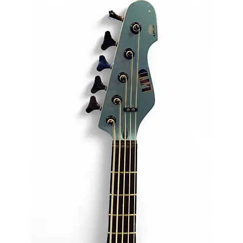 Used ESP ltd ap5 Pelham Blue Electric Bass Guitar Pelham Blue