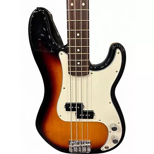 Used Fender Player Precision Bass Tobacco Sunburst Electric Bass Guitar Tobacco Sunburst