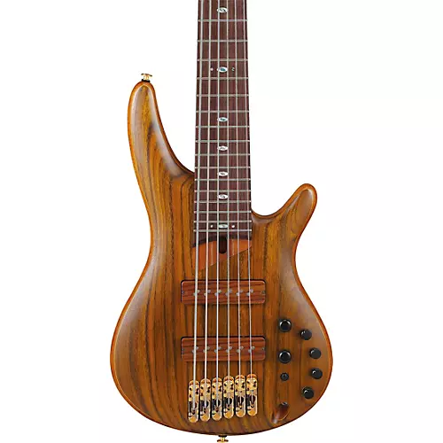 Ibanez Prestige SR5506 6-String Electric Bass Guitar Mocha Flat