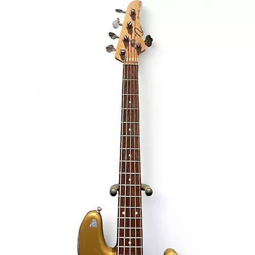 Used 2020s Norstrand Audio Nordy VJ5 Champainge Electric Bass Guitar Champainge