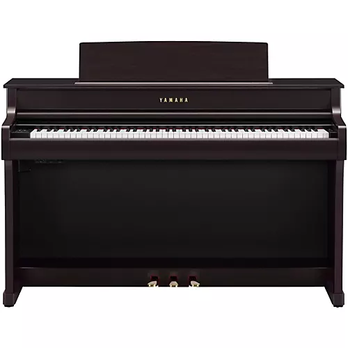 Yamaha Clavinova CLP-845 Console Digital Piano With Bench White Birch