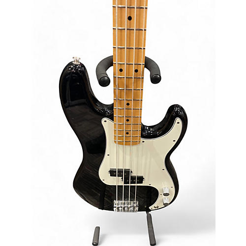 Used Fender Player Precision Bass Black Electric Bass Guitar Black