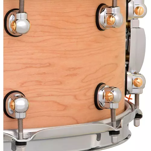 Pearl Music City Custom Solid Shell Snare Maple in Hand-Rubbed Natural Finish 14 x 6.5 in.