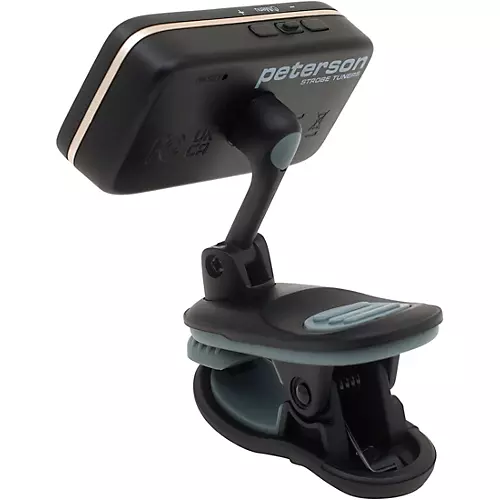 Peterson StroboClip HDC Rechargeable Clip-On Tuner Black