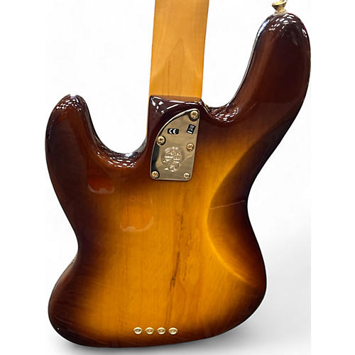 Used Fender 75th Anniversary Commemorative American Jazz Bass SUNBURST Electric Bass Guitar SUNBURST