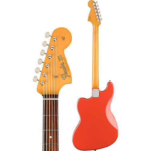 Fender Vintera II '60s Bass VI 6-String Bass Guitar Lake Placid Blue