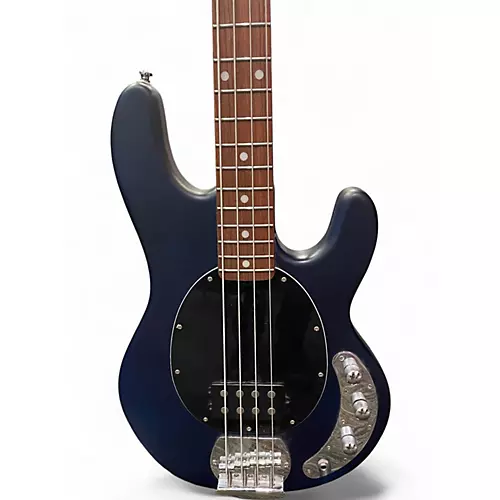 Used Sterling by Music Man Ray4 Blue Electric Bass Guitar Blue