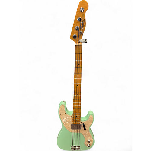 Used Fender vintera II 70S TELECASTER BASS Surf Green Electric Bass Guitar Surf Green