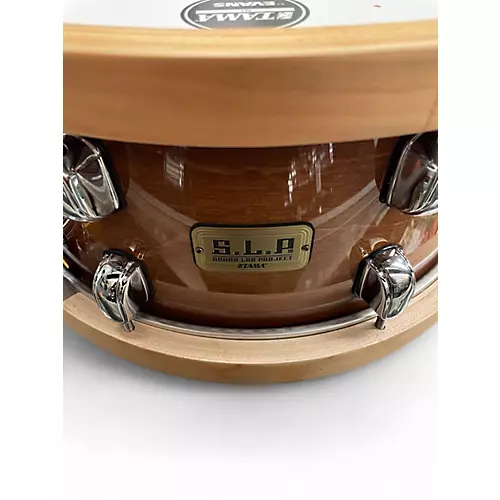 Used TAMA 5.5X14 SPL Studio Antique Amber Drum Antique Amber 10