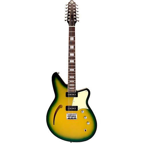 Reverend Airwave 12 String Electric Guitar Chronic Blue