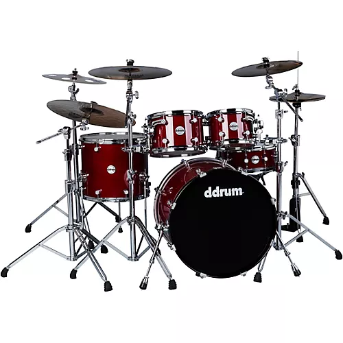 Open-Box Ddrum Reflex Elite 5-Piece Drum Shell Pack Condition 1 - Mint Trans Red