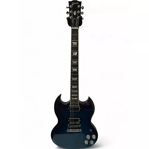 Used Gibson SG Modern Blue Solid Body Electric Guitar Blue