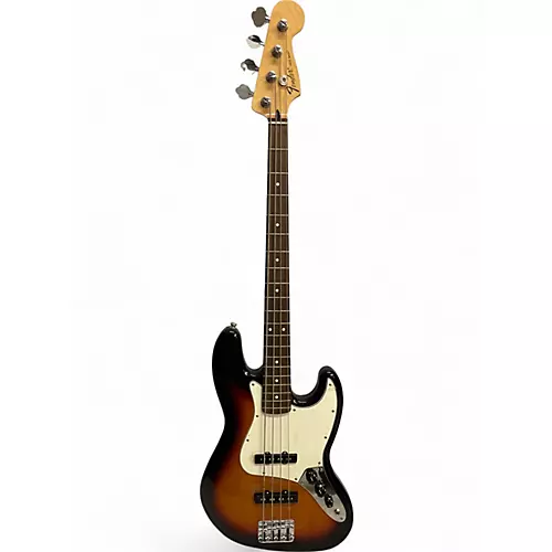 Used Fender Player Jazz Bass Tobacco Burst Electric Bass Guitar Tobacco Burst