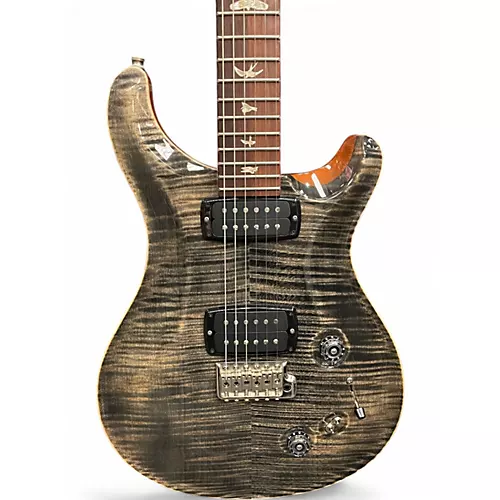 Used 2017 PRS 408 10 Top CHARCOAL BURST Solid Body Electric Guitar CHARCOAL BURST