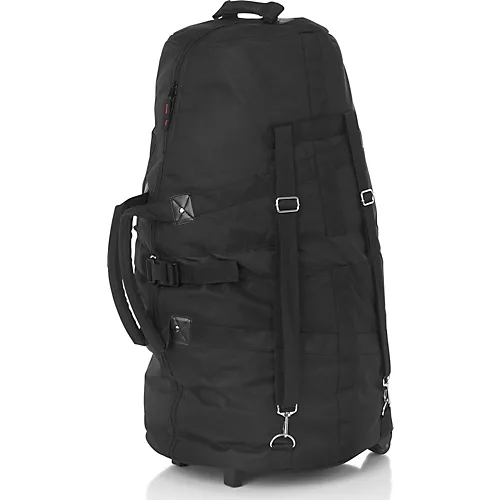 Gator Padded Conga Bag with Wheels and Red Interior