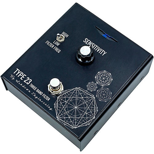 Ashdown Type 23 Tri Band Bass Filter Effects Pedal Black