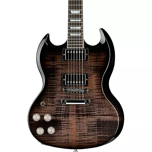 Gibson SG Modern Left-Handed Electric Guitar Trans Black Fade