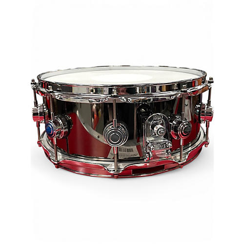 Used DW 14X4.5 Collector's Series Snare Nickel Over Brass Drum Nickel Over Brass 209