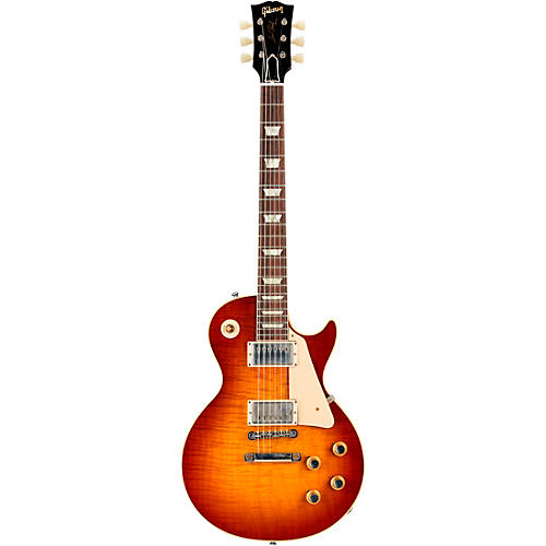 Gibson Custom Murphy Lab 1960 Les Paul Standard Reissue Ultra Light Aged Electric Guitar Orange Lemon Fade