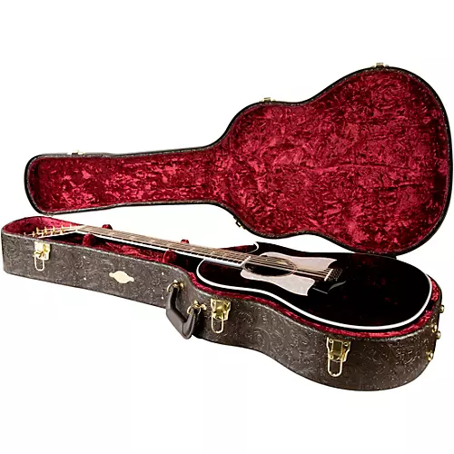 Taylor 657ce 10-String Grand Pacific Acoustic-Electric Bajo Quinto Black