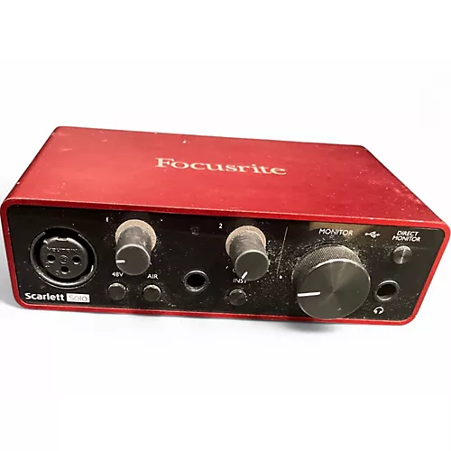 Used 2019 Focusrite Scarlett Solo Gen 2 Audio Interface